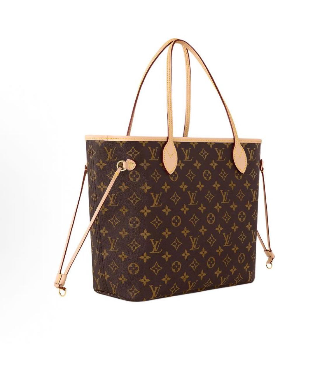 LOUIS VUITTON Коричневая сумка с короткими ручками, фото 2