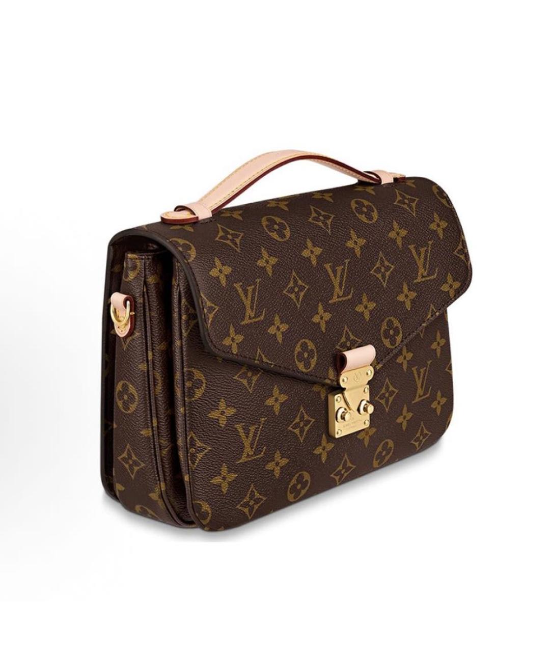 LOUIS VUITTON Коричневая сумка через плечо, фото 2