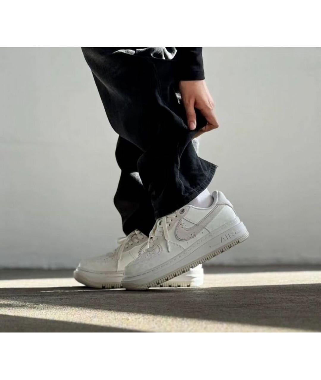 NIKE Белые низкие кроссовки / кеды, фото 4