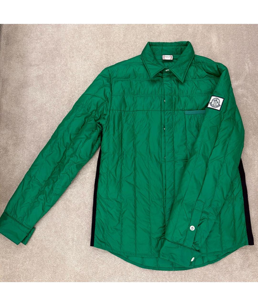 MONCLER Зеленая куртка, фото 5