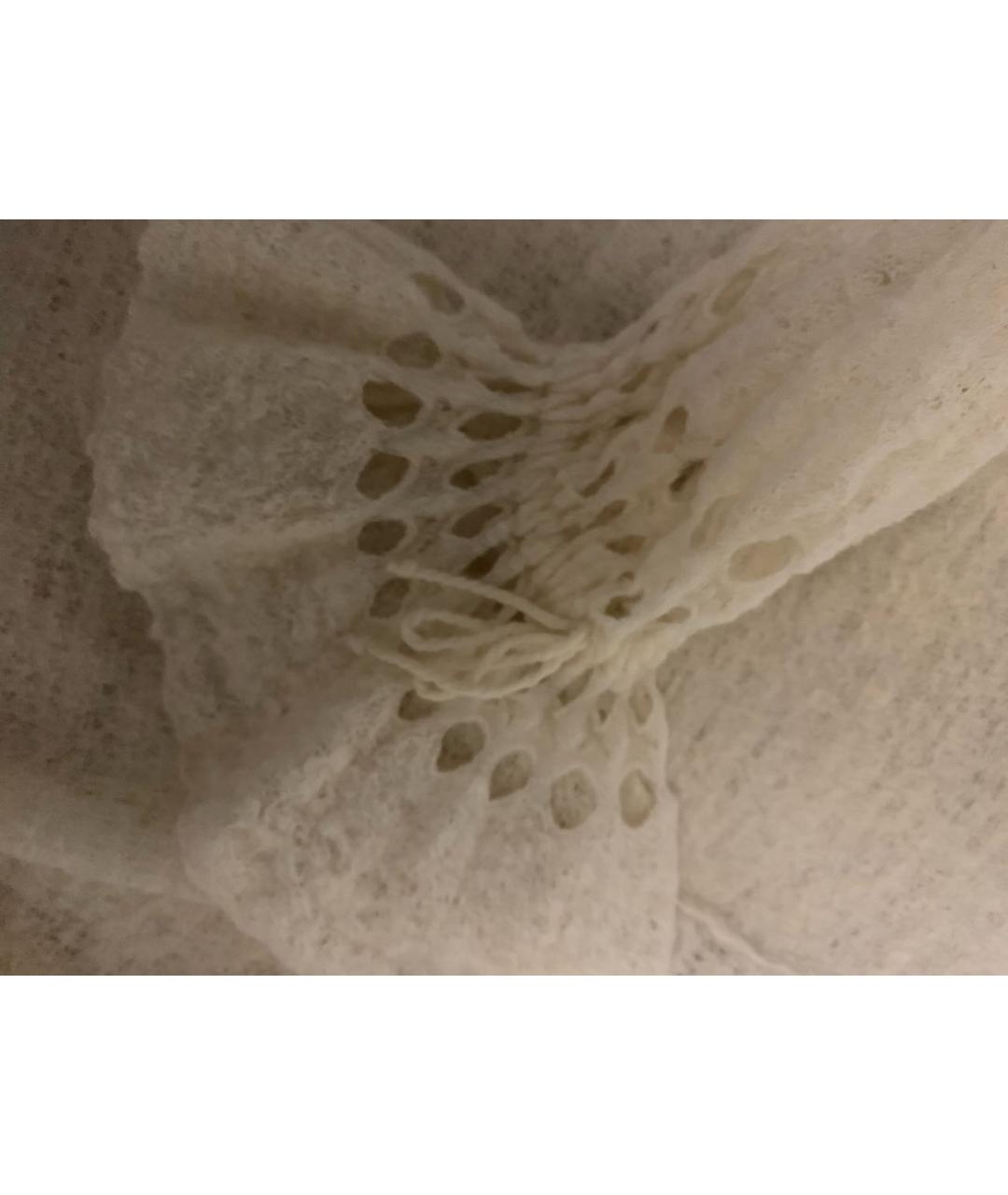 CHANEL Бежевая шерстяная водолазка, фото 6