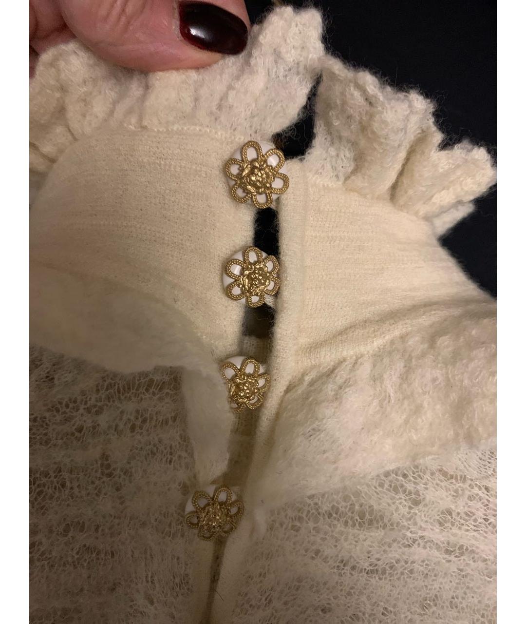 CHANEL Бежевая шерстяная водолазка, фото 3