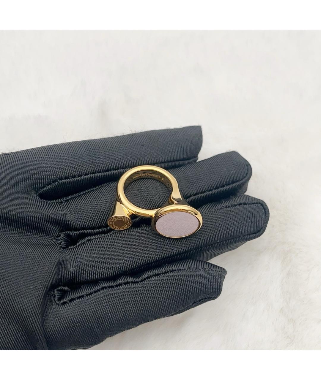 HERMES Золотое кольцо, фото 4