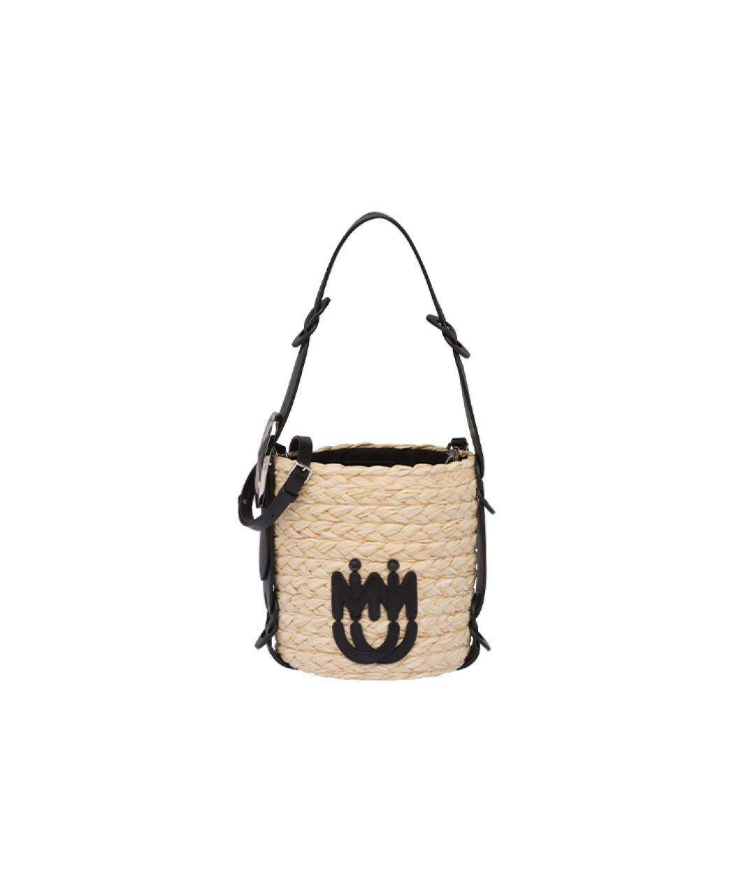 MIU MIU Бежевая сумка через плечо, фото 3