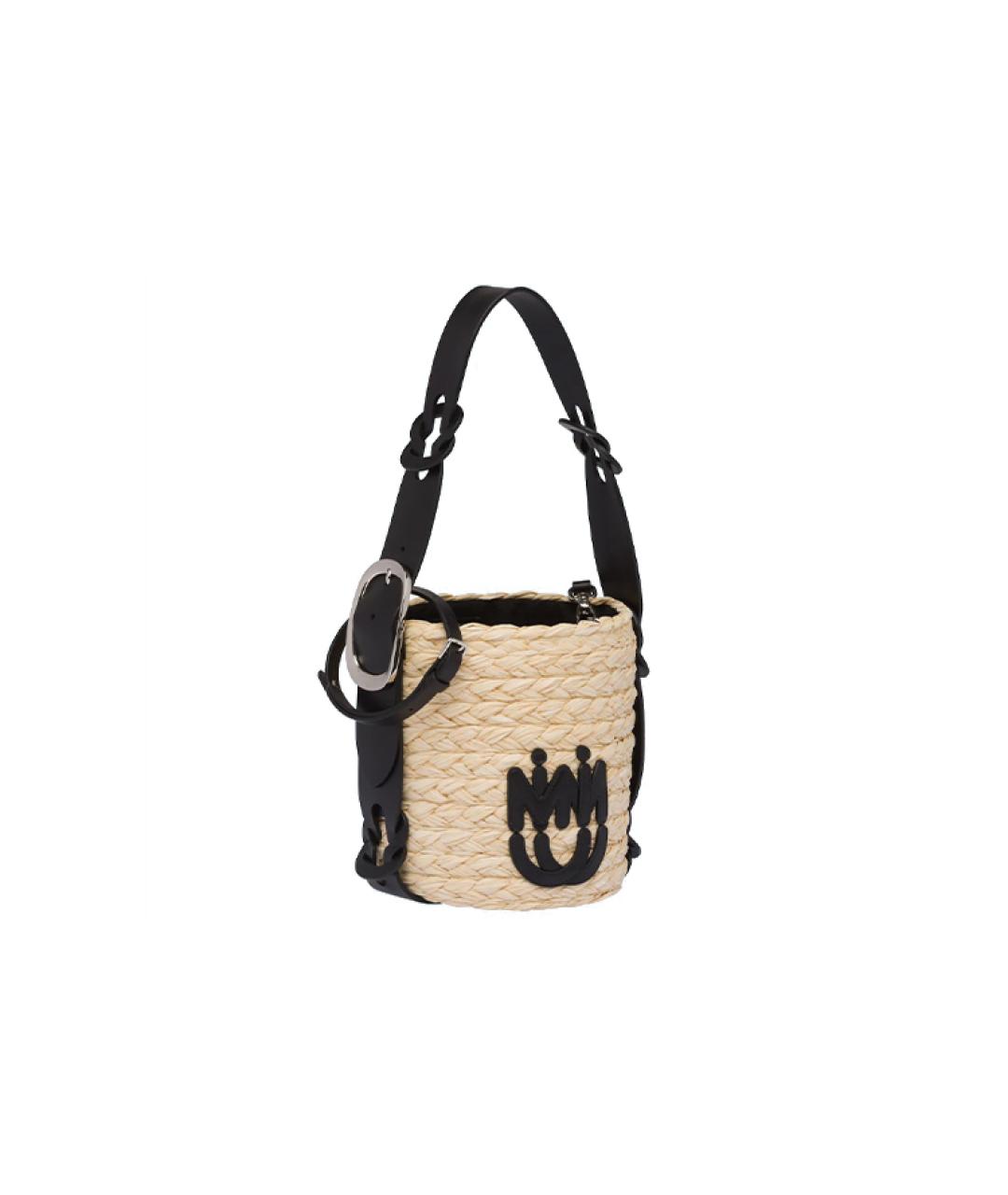 MIU MIU Бежевая сумка через плечо, фото 2