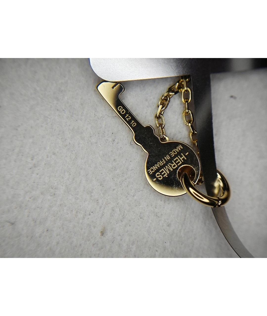 HERMES Золотая подвеска, фото 5