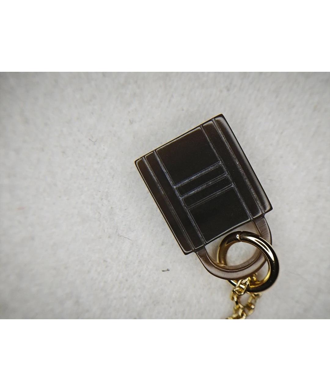 HERMES Золотая подвеска, фото 8