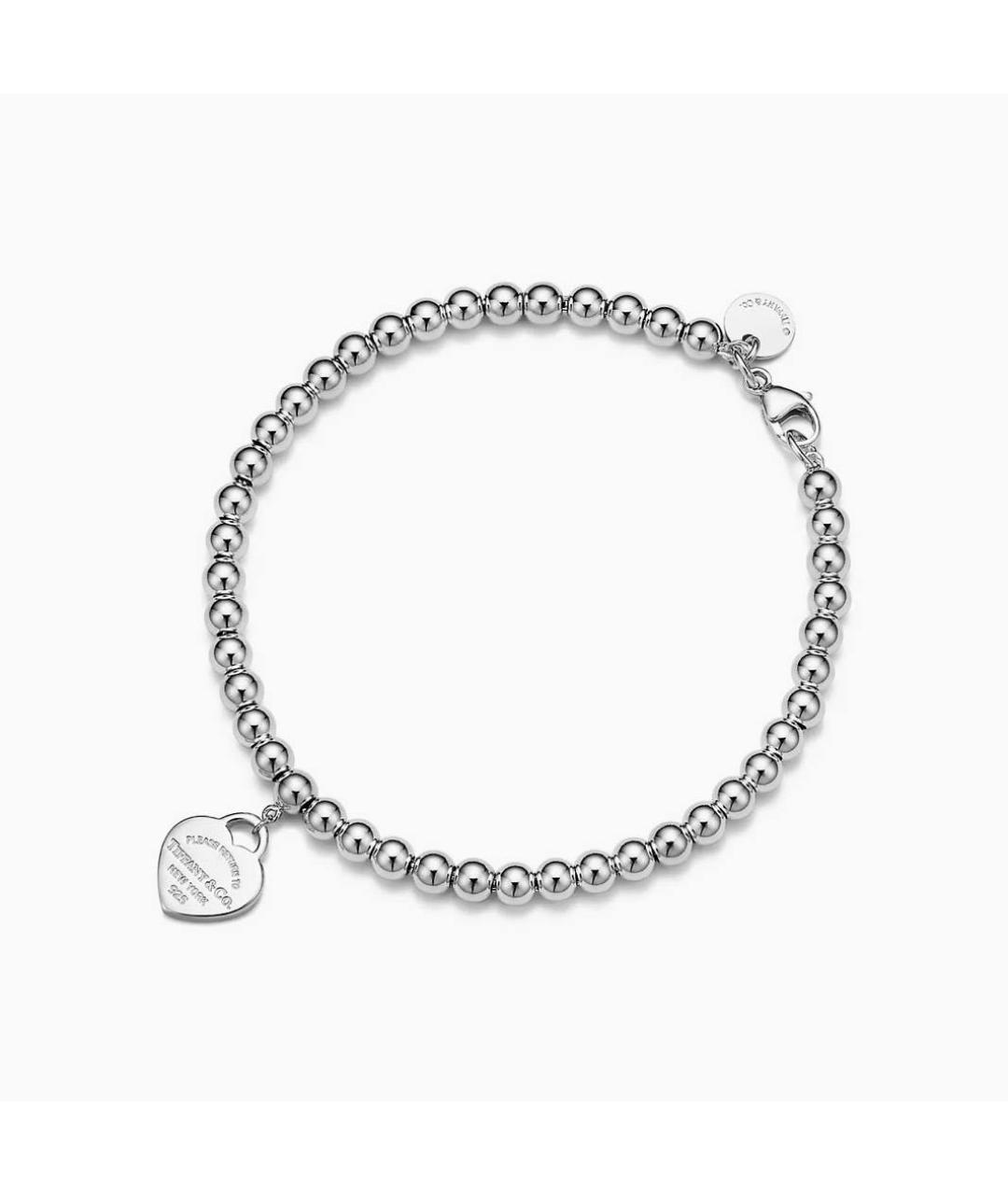 TIFFANY&CO Серебрянный серебряный браслет, фото 2