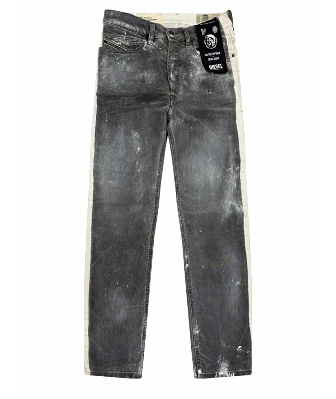 DIESEL Антрацитовые деним детские джинсы, фото 1