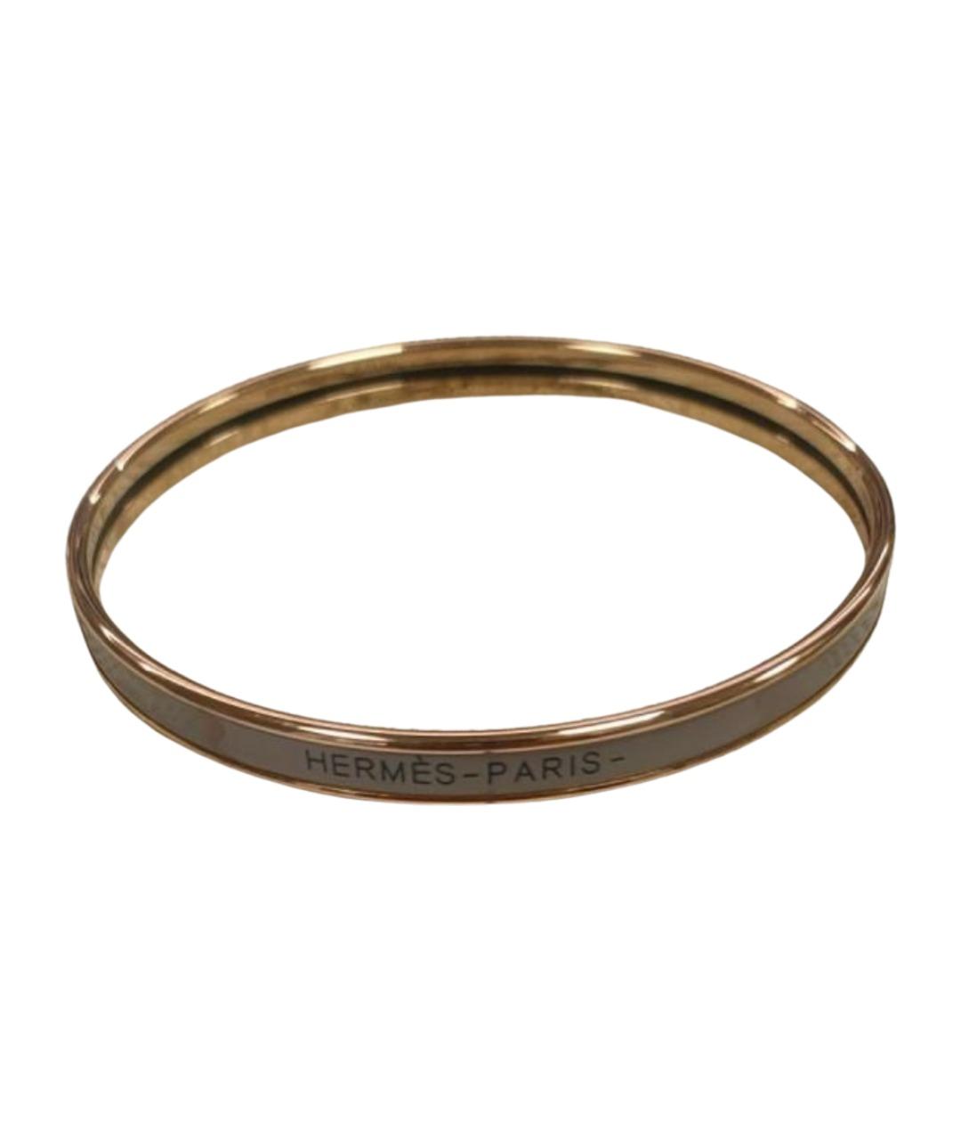 HERMES Золотой браслет из розового золота, фото 1