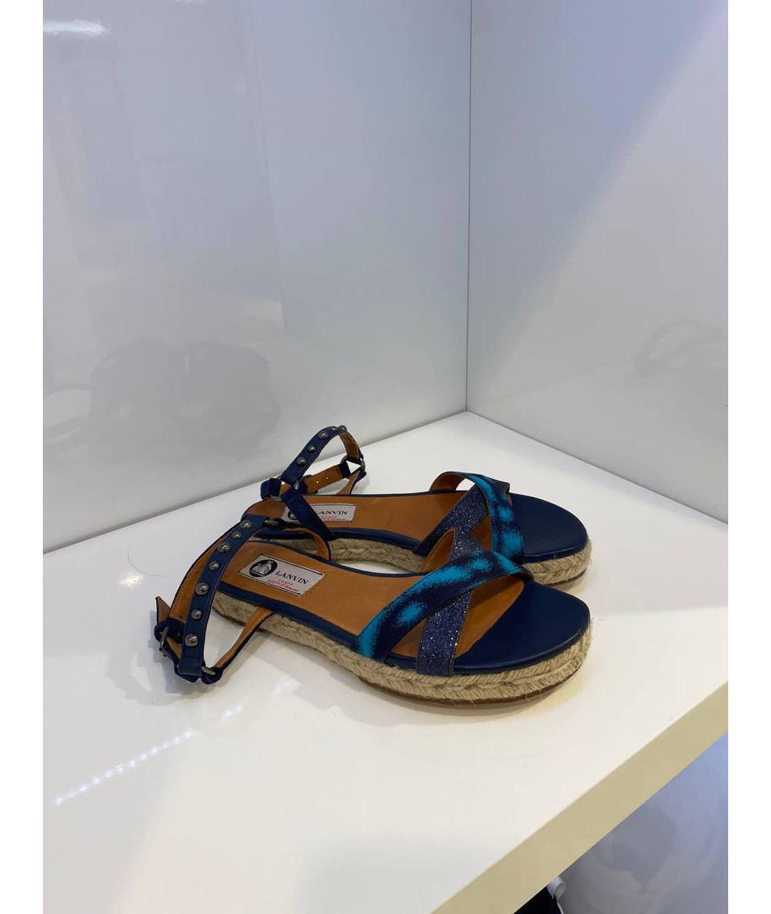 LANVIN Мульти кожаные сабо, фото 4