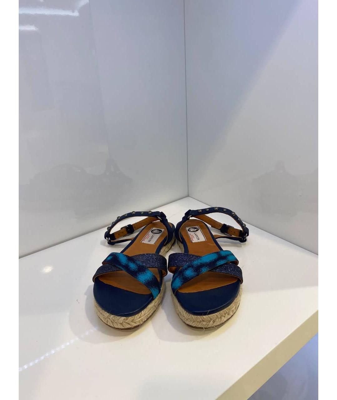 LANVIN Мульти кожаные сабо, фото 2