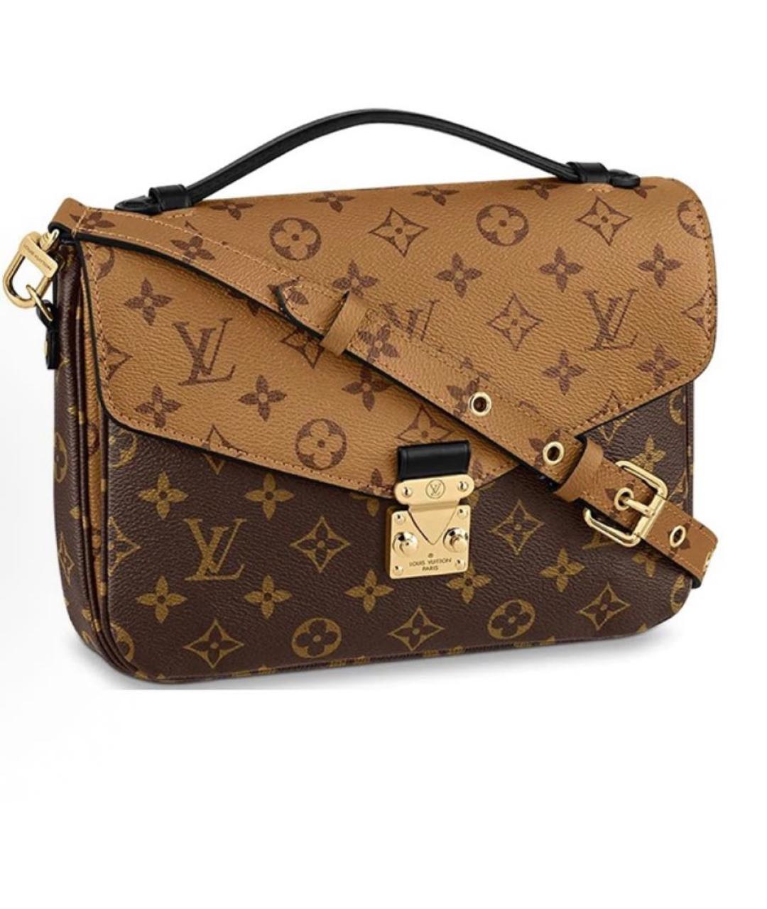 LOUIS VUITTON Коричневая сумка через плечо, фото 5