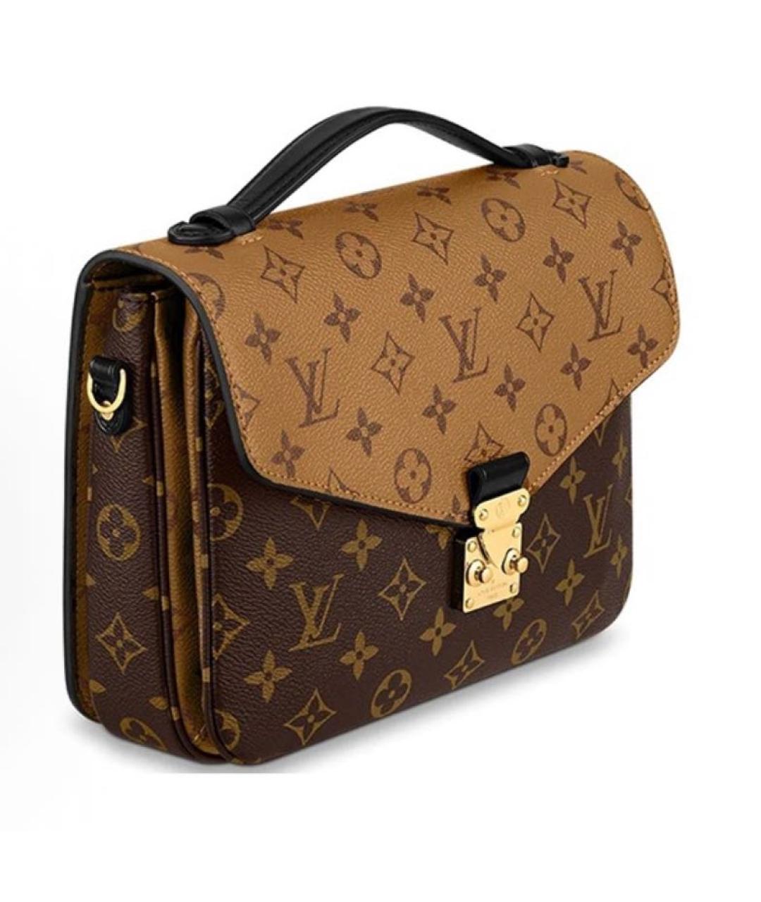 LOUIS VUITTON Коричневая сумка через плечо, фото 2