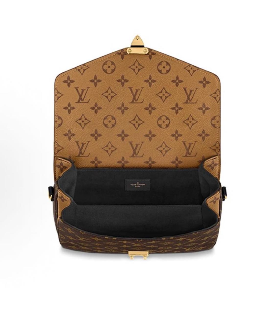 LOUIS VUITTON Коричневая сумка через плечо, фото 4