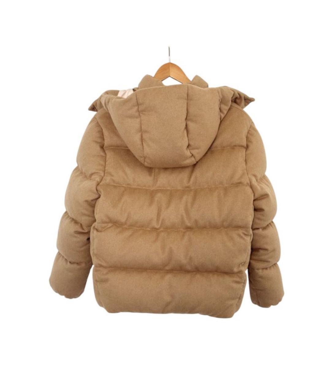 MIU MIU Бежевый пуховик, фото 2