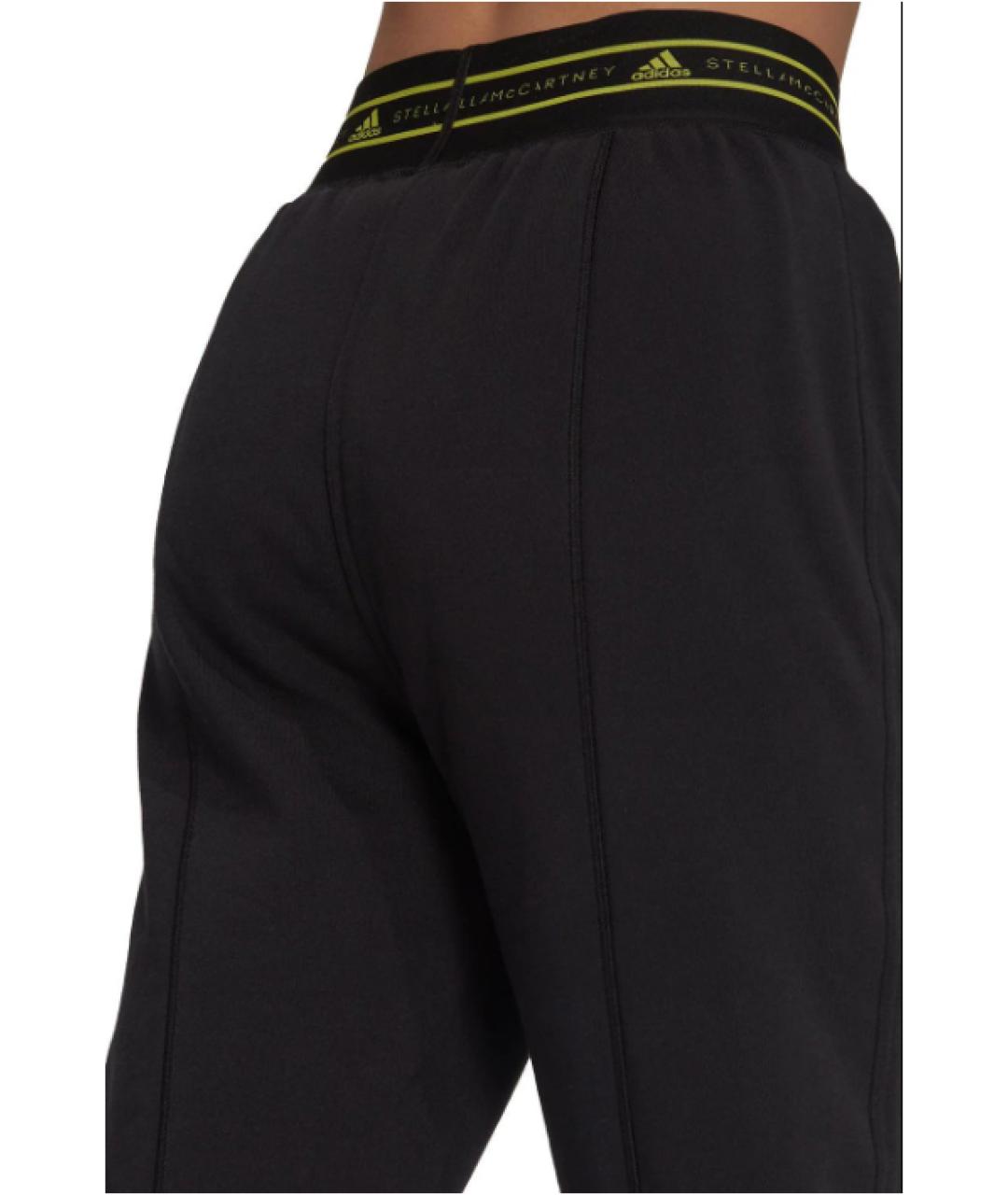 ADIDAS BY STELLA MCCARTNEY Черные хлопковые спортивные брюки и шорты, фото 5