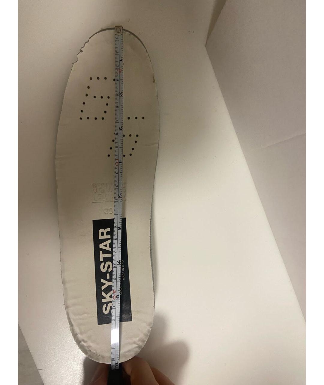 GOLDEN GOOSE DELUXE BRAND Белые кожаные кеды, фото 5