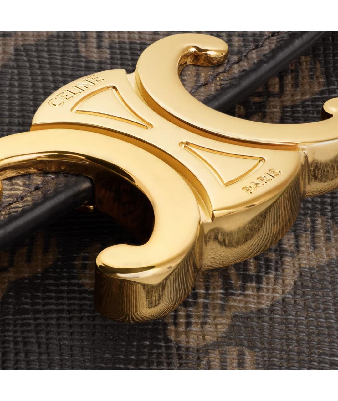 CELINE Коричневый кардхолдер, фото 3