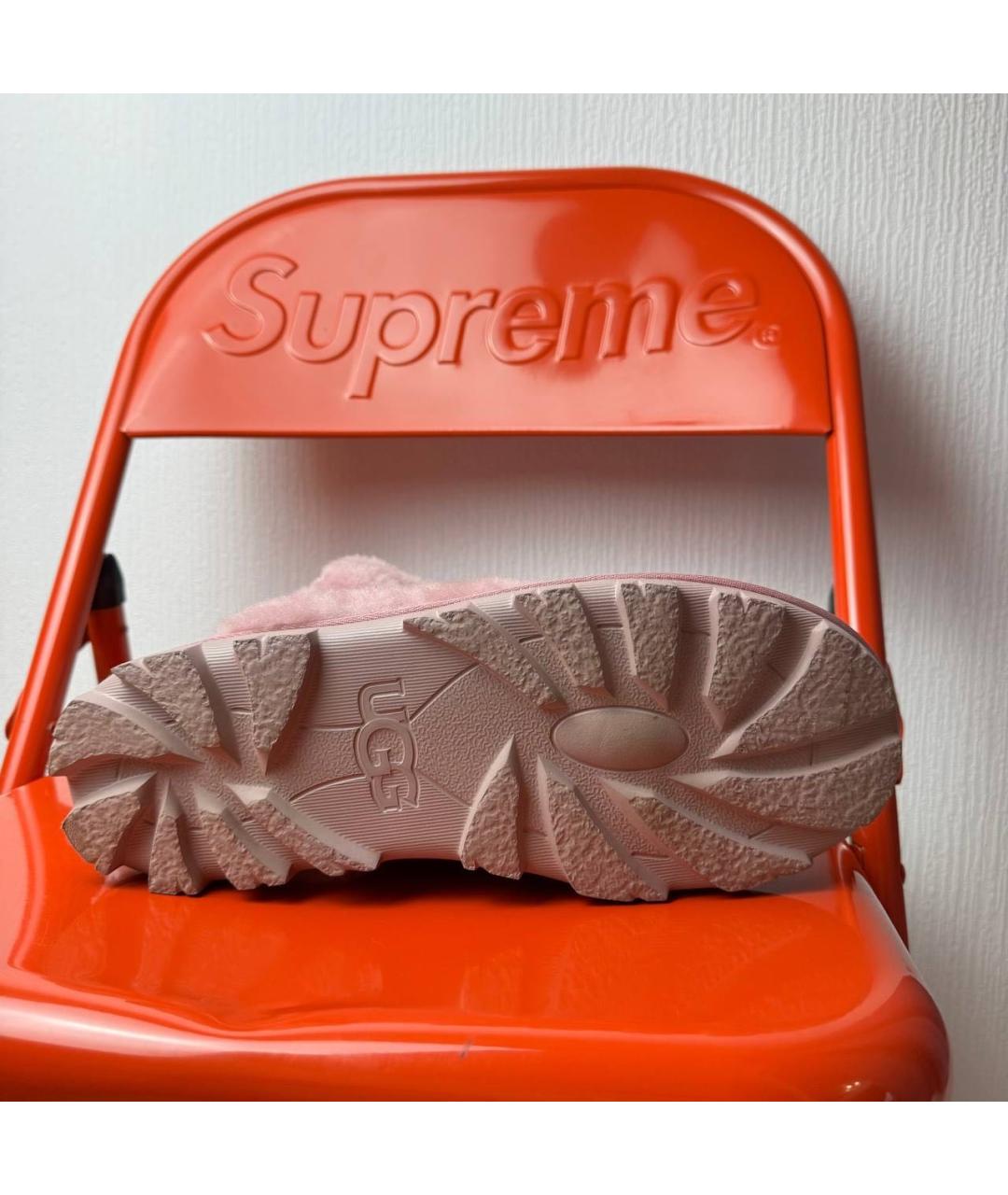 UGG AUSTRALIA Розовые замшевые мюли, фото 5