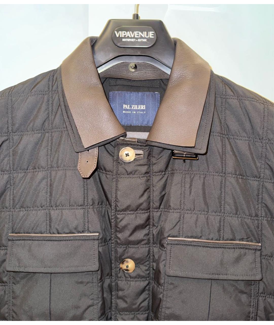 PAL ZILERI Черная куртка, фото 3