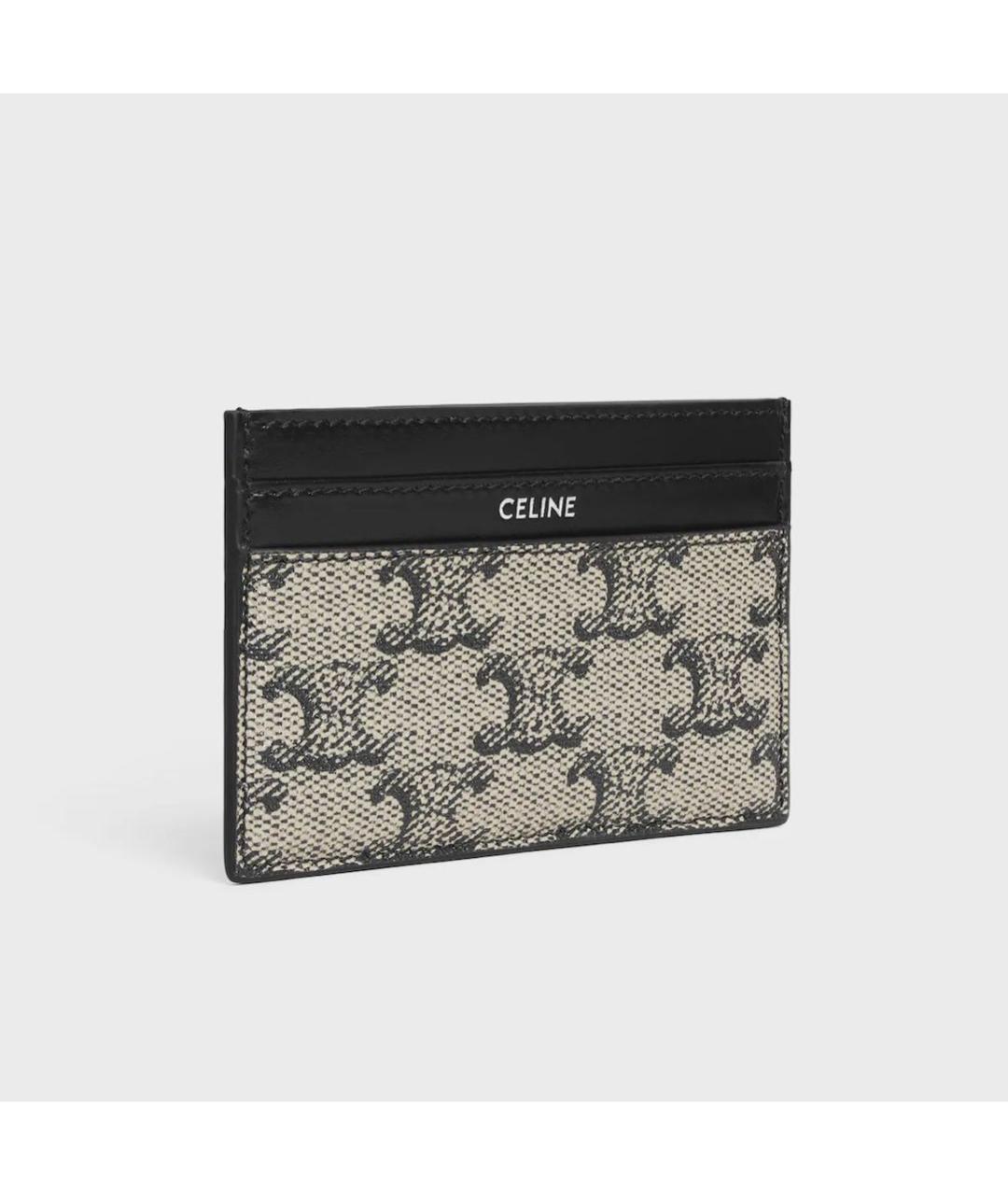 CELINE Мульти кожаный кардхолдер, фото 2