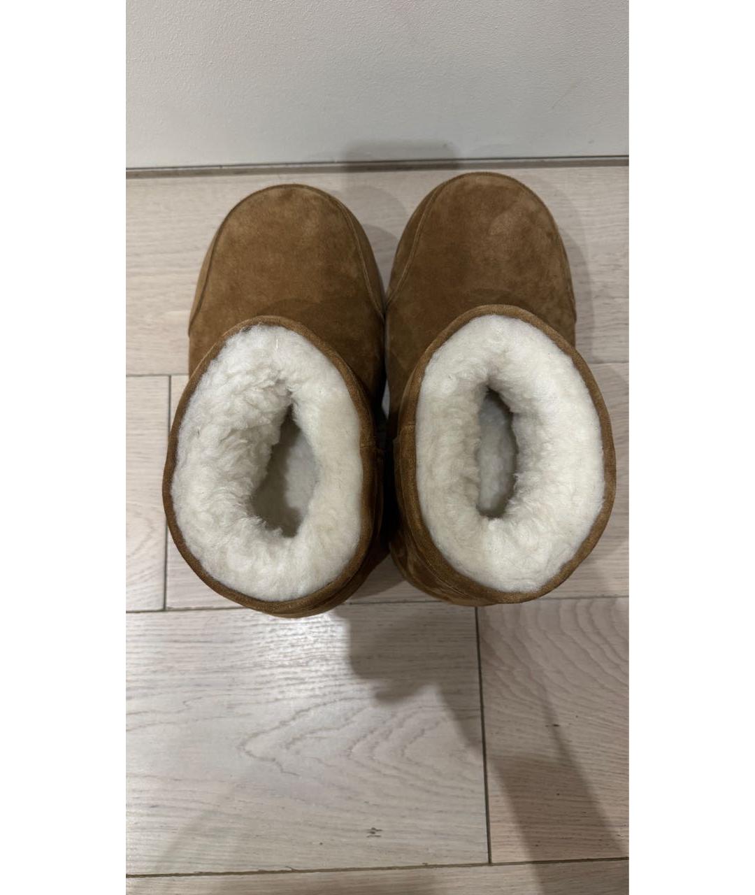 BALENCIAGA Коричневые замшевые полусапоги, фото 3