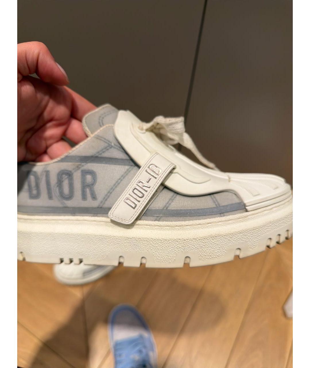 CHRISTIAN DIOR Мульти синтетические кроссовки, фото 8