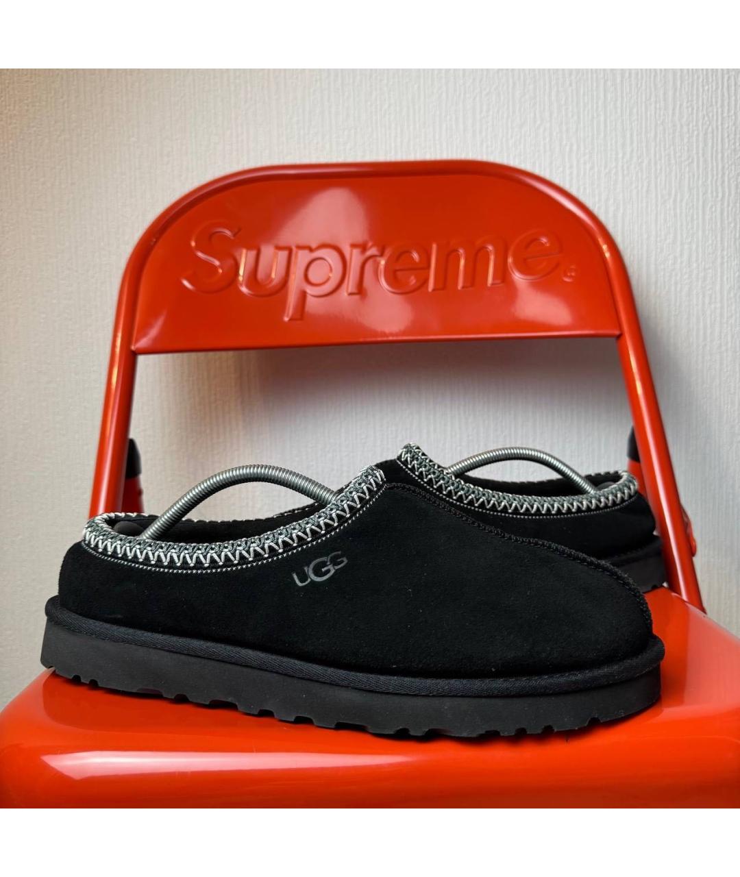 UGG AUSTRALIA Черные замшевые низкие ботинки, фото 6