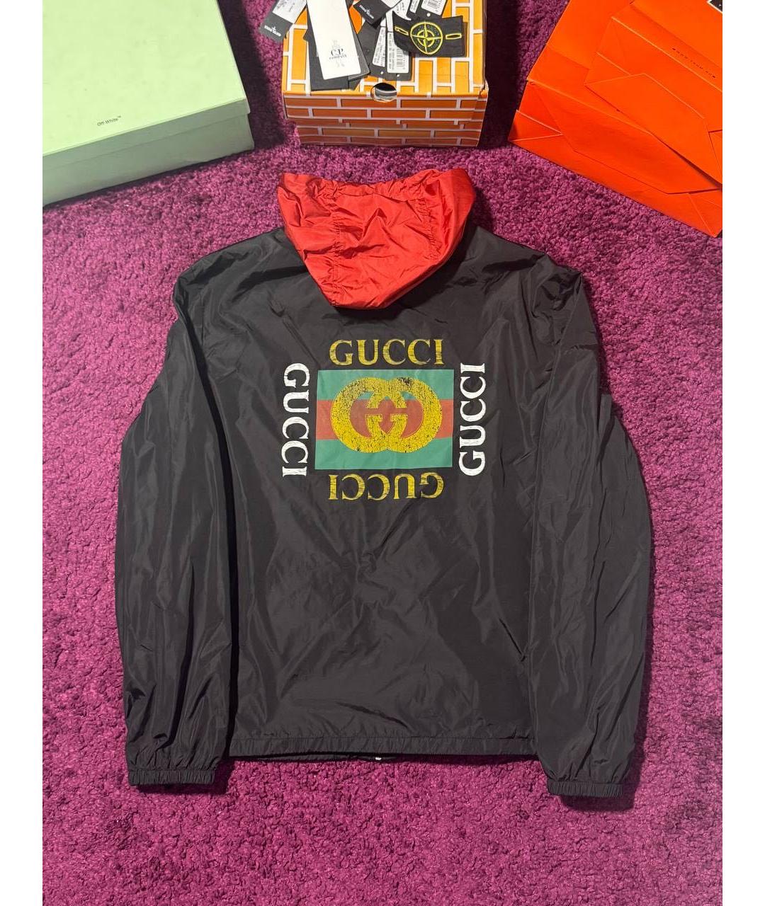 GUCCI Черная куртка, фото 2