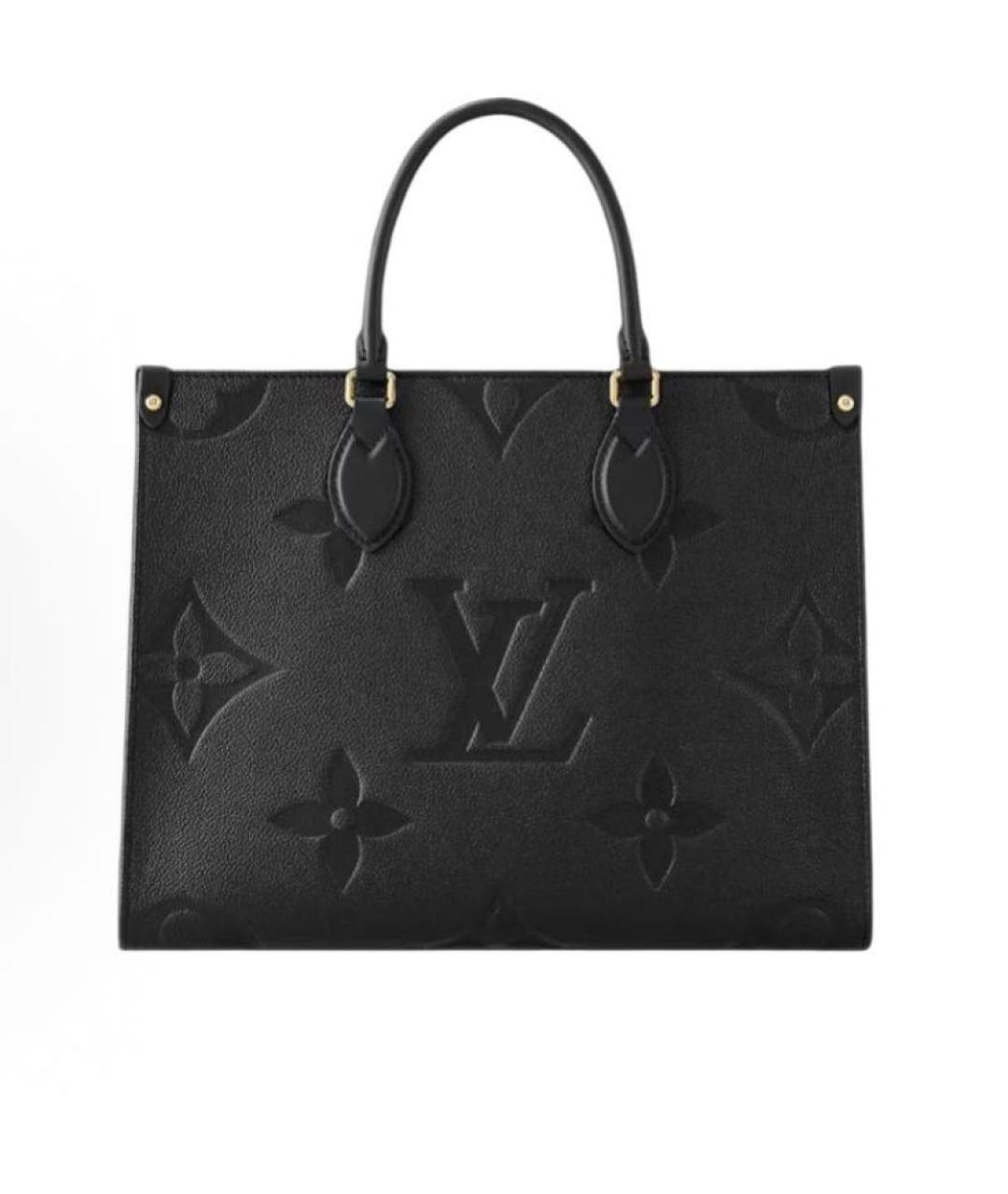 LOUIS VUITTON Черная сумка тоут, фото 4