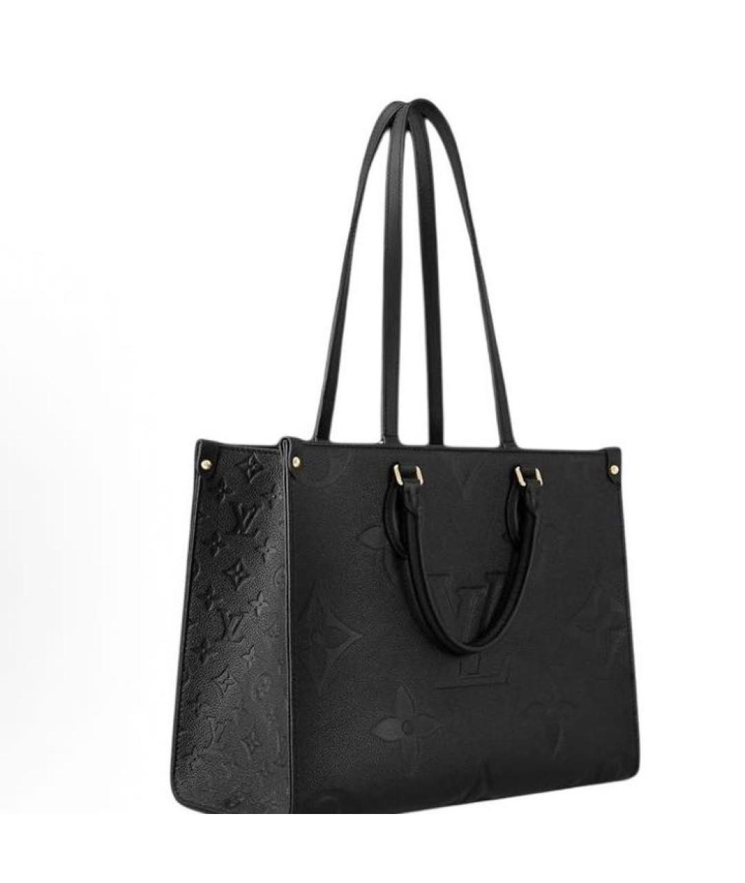 LOUIS VUITTON Черная сумка тоут, фото 3