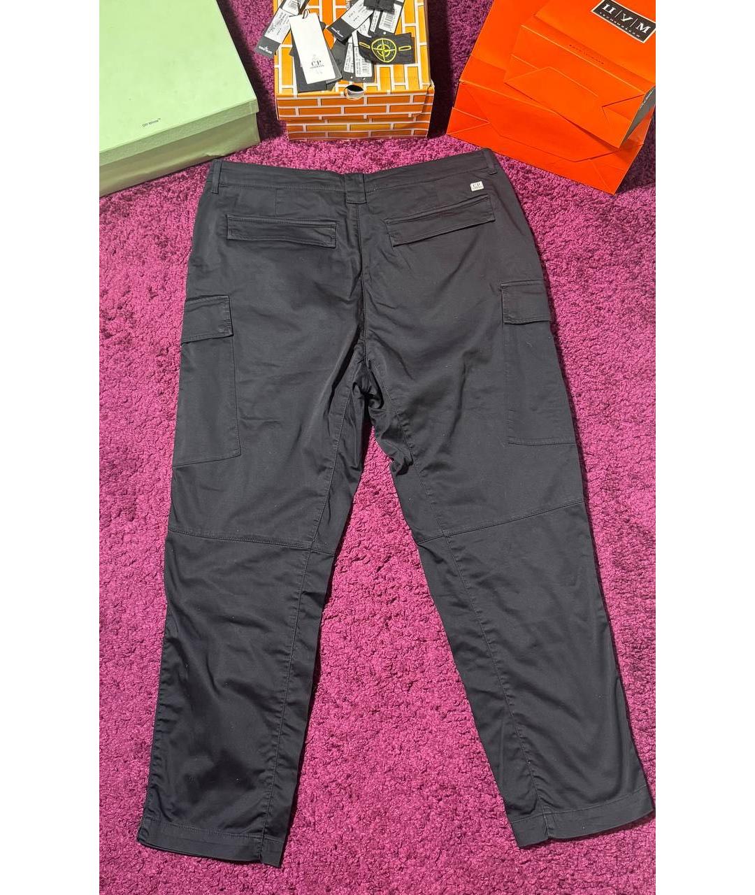 CP COMPANY Темно-синие повседневные брюки, фото 2