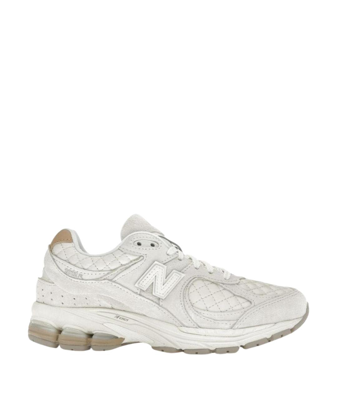 NEW BALANCE Бежевые кожаные кроссовки, фото 1