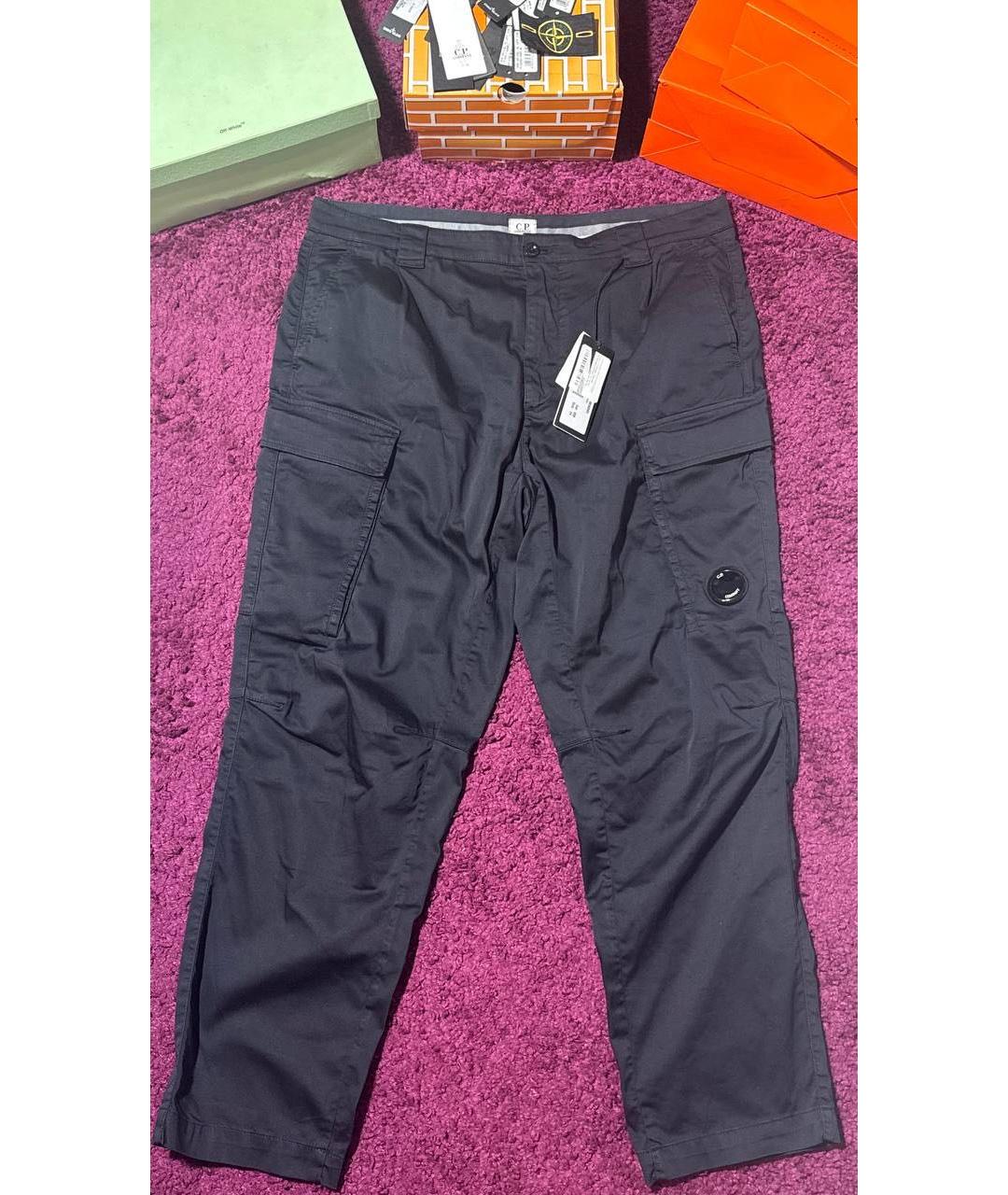 CP COMPANY Темно-синие повседневные брюки, фото 4