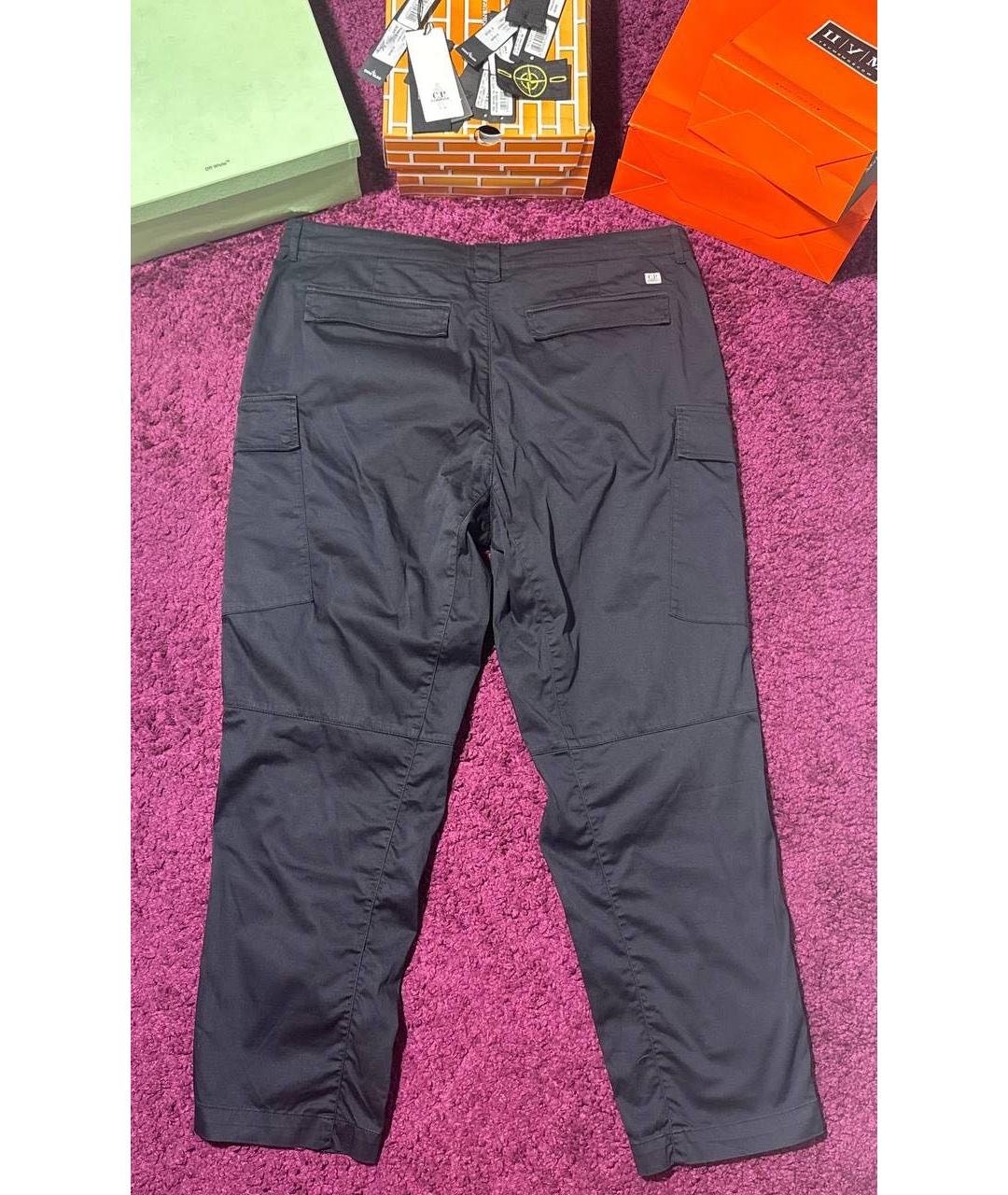 CP COMPANY Темно-синие повседневные брюки, фото 2