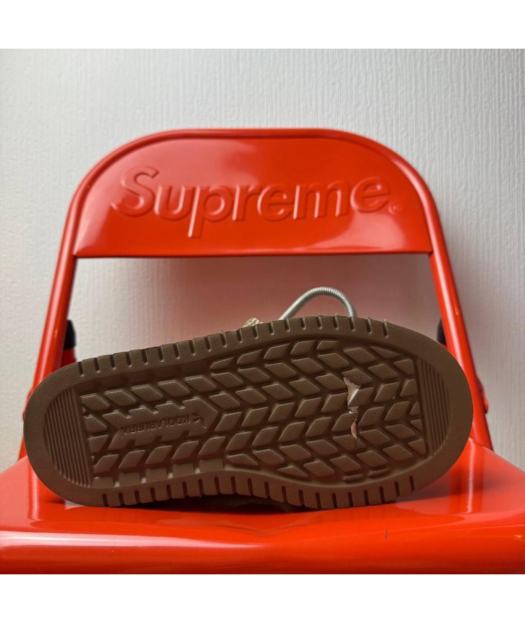 UGG AUSTRALIA Коричневые замшевые ботинки, фото 4