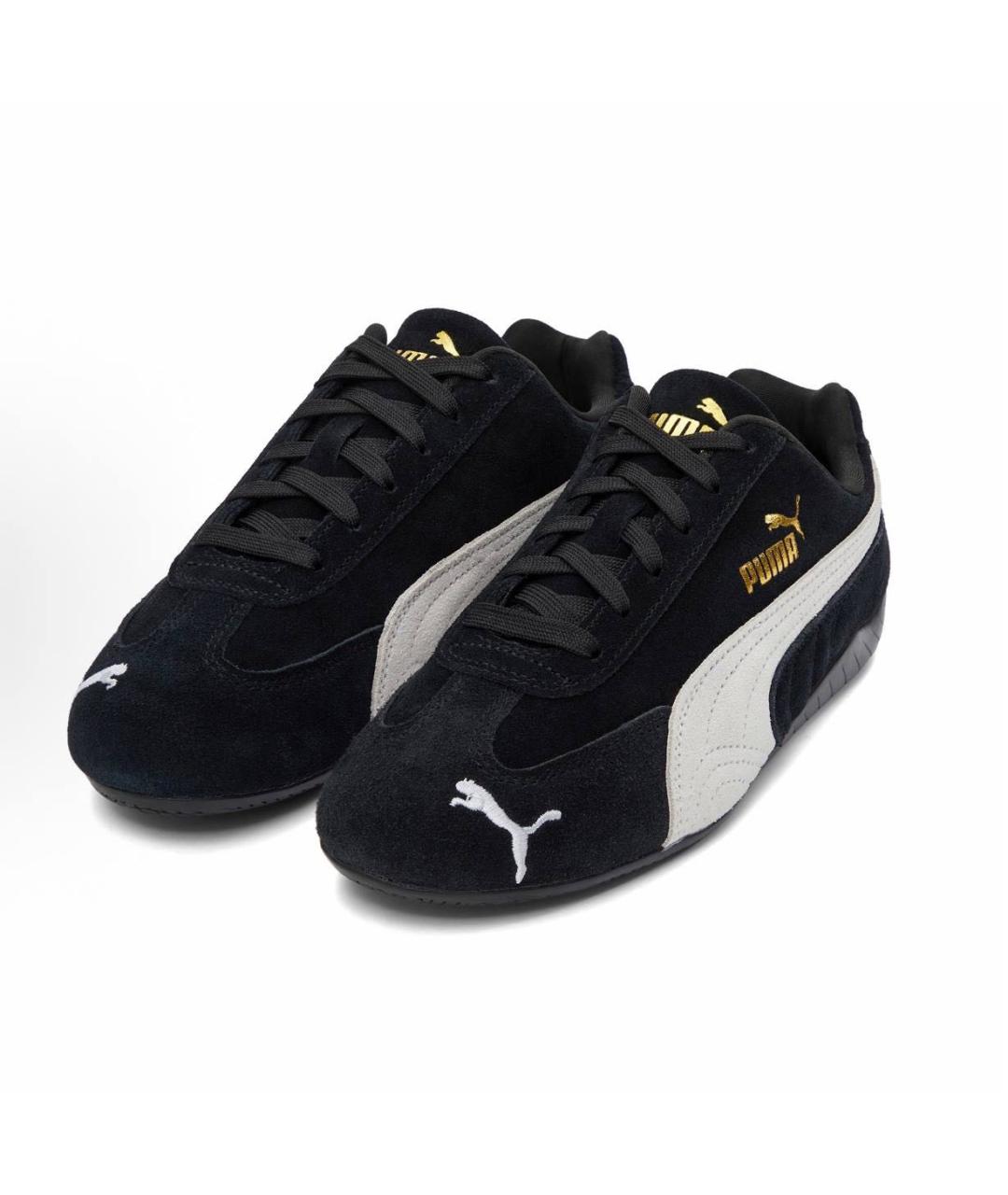 PUMA Черные замшевые кроссовки, фото 3