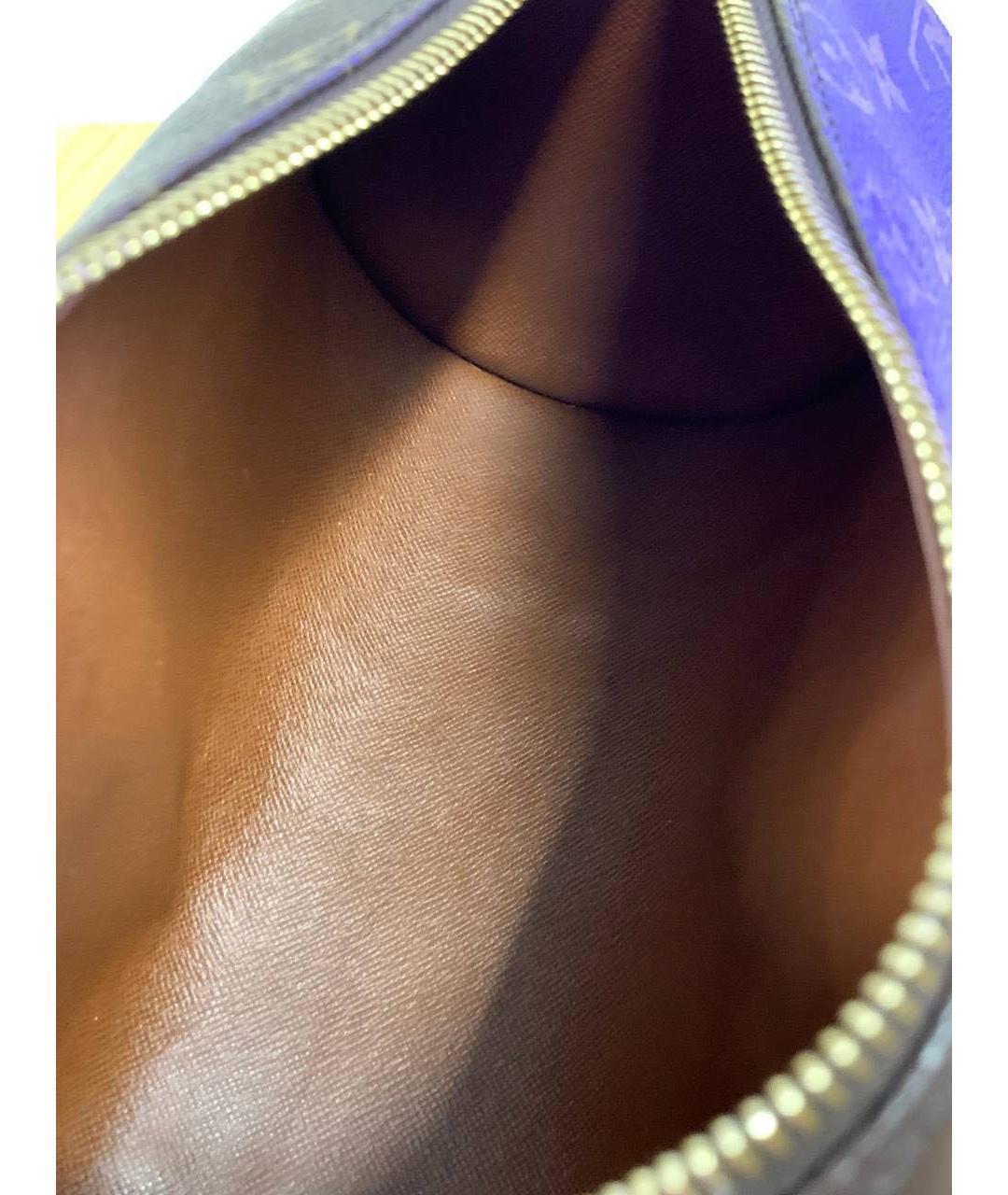 LOUIS VUITTON Коричневая сумка с короткими ручками, фото 4