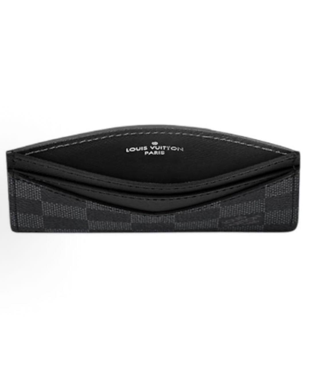 LOUIS VUITTON Черный кардхолдер, фото 4