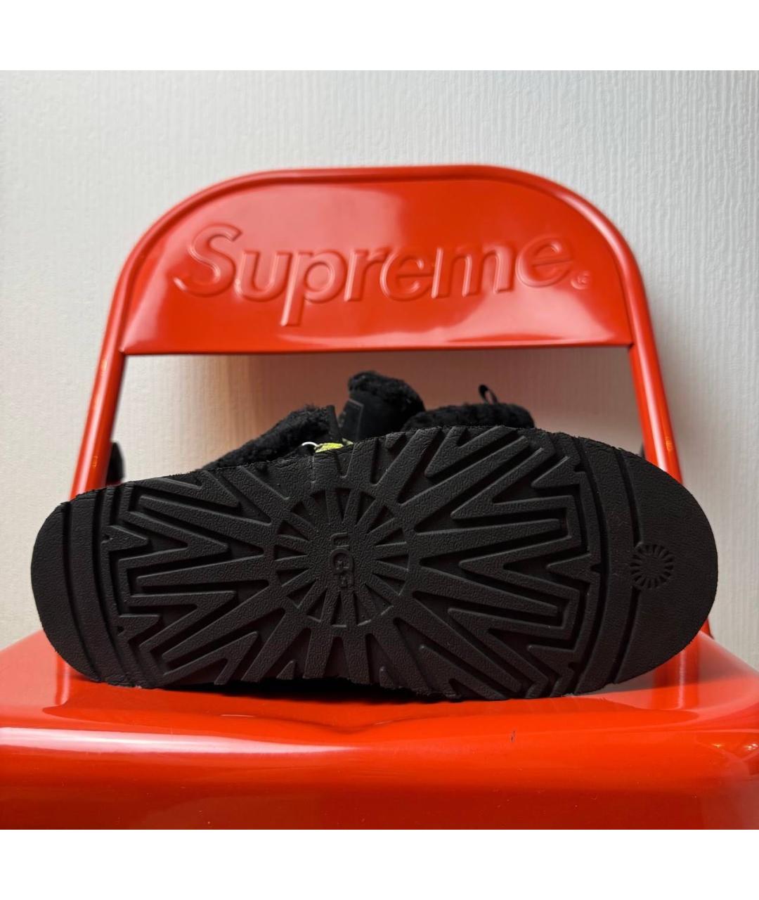 UGG AUSTRALIA Черные замшевые ботинки, фото 5