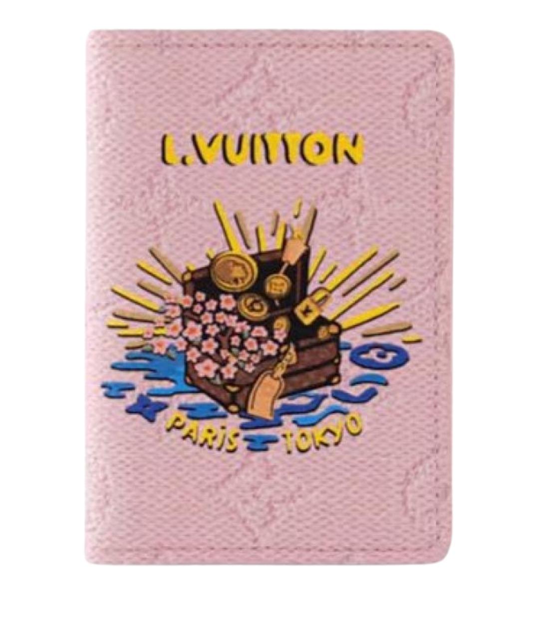 LOUIS VUITTON Розовый кошелек, фото 1