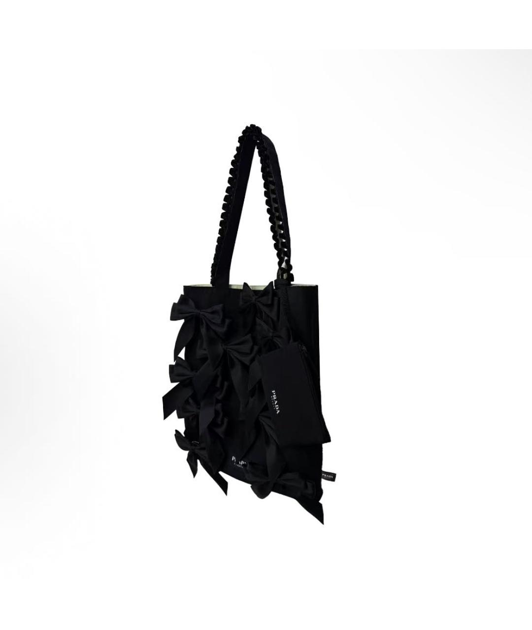 PRADA Черная сумка через плечо, фото 2