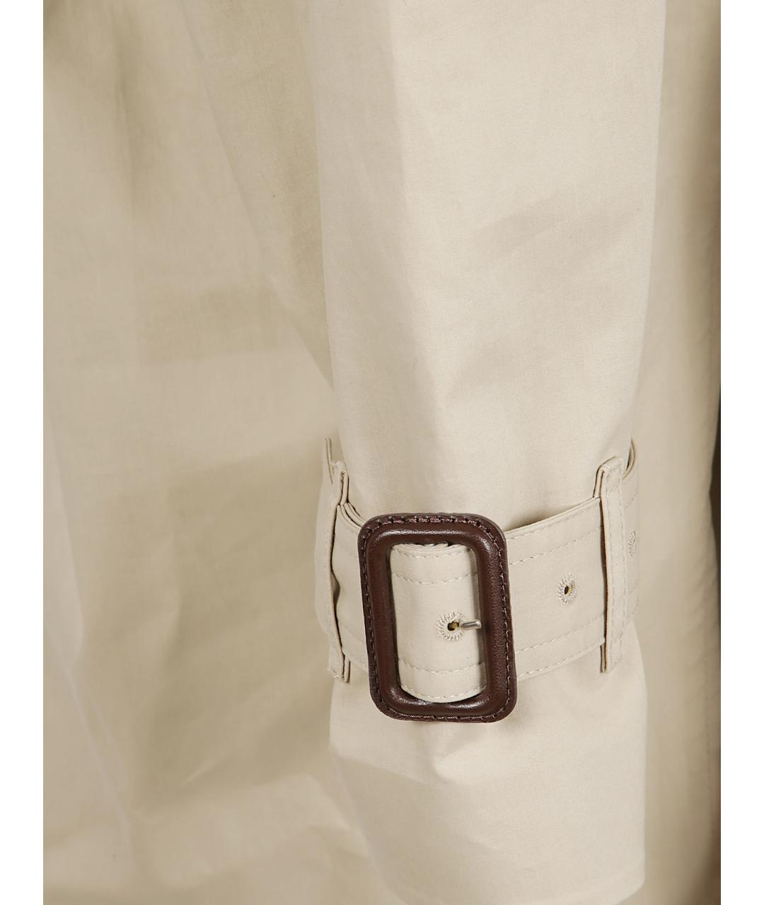 GIVENCHY Бежевый хлопковый тренч/плащ, фото 2