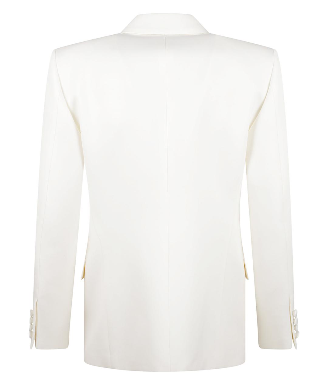 VALENTINO Белый шерстяной пиджак, фото 3