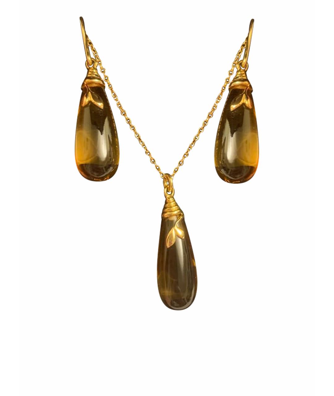 TIFFANY&CO Желтый комплект из желтого золота, фото 1