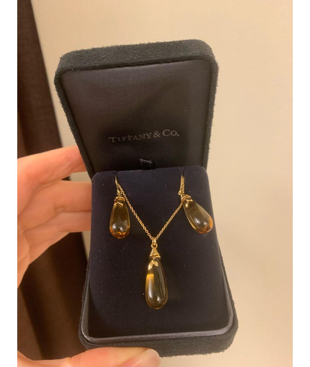 TIFFANY&CO Желтый комплект из желтого золота, фото 8