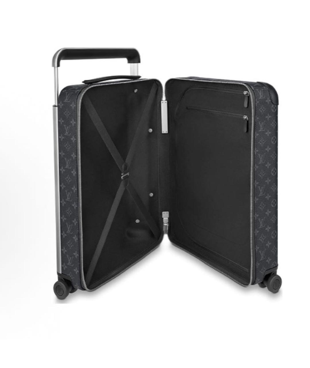 LOUIS VUITTON Черный чемодан, фото 4