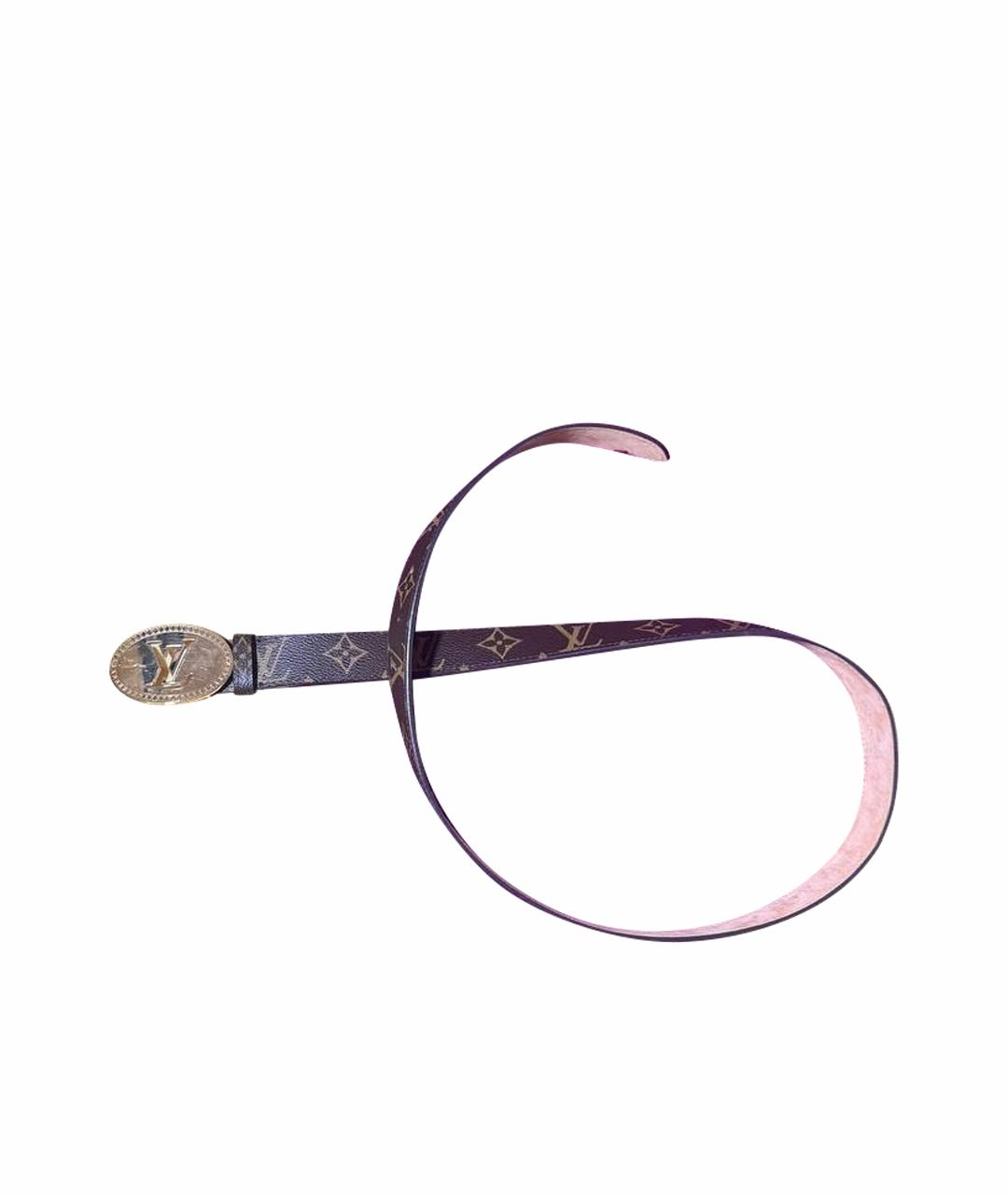 LOUIS VUITTON Коричневый ремень, фото 1