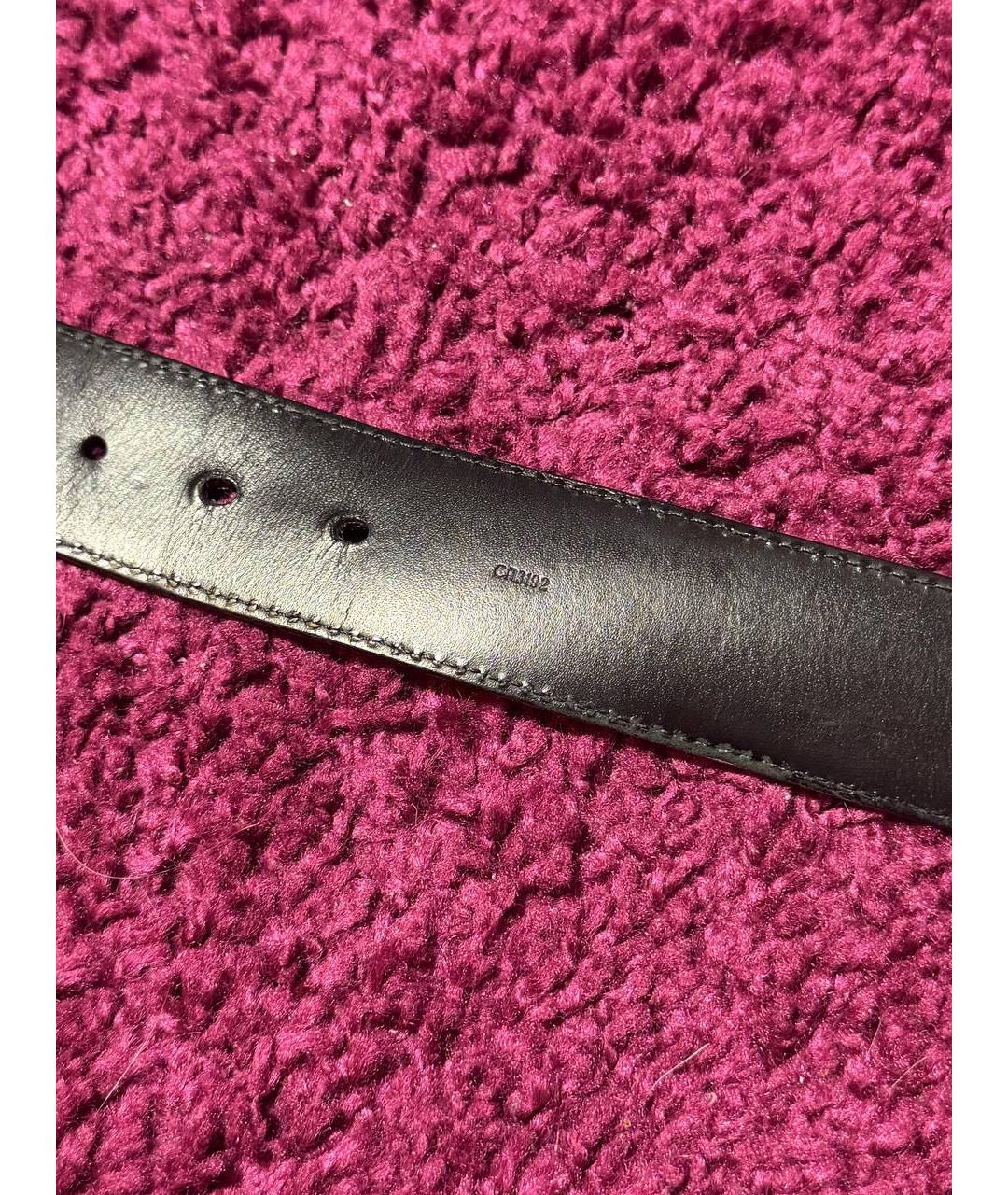 LOUIS VUITTON Черный ремень, фото 5